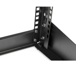StarTech.com Rack 4U de 19" de Marco Abierto para Sobremesa con 2 Columnas - Rack para Equipos de Ordenador, AV o de Datos con Capacidad de Carga de 30kg - con Tuercas/Tornillos Enjaulados