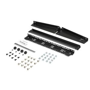 StarTech.com Rack 4U de 19" de Marco Abierto para Sobremesa con 2 Columnas - Rack para Equipos de Ordenador, AV o de Datos con Capacidad de Carga de 30kg - con Tuercas/Tornillos Enjaulados