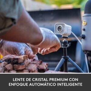 Reacondicionado | Logitech StreamСam cámara web 1920 x 1080 Pixeles USB 3.2 Gen 1 (3.1 Gen 1) Blanco Logitech StreamСam cámara web 1920 x 1080 Pixeles USB 3.2 Gen 1 (3.1 Gen 1) Blanco