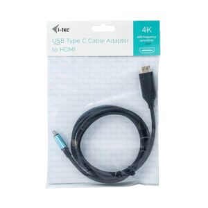 i-tec USB-C HDMI Cable Adapter 4K / 60 Hz 200cm i-tec USB-C HDMI Cable Adapter 4K / 60 Hz 200cm