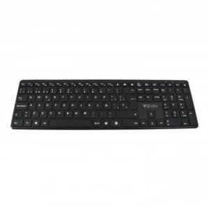 V7 Teclado Bluetooth KW550ESBT de 2,4 GHz, modo dual, QWERTY español: negro