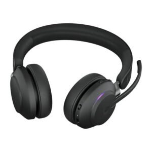 Jabra Evolve2 65, MS Stereo Auriculares Inalámbrico Diadema Oficina/Centro de llamadas USB Tipo C Bluetooth Negro Jabra Evolve2 65, MS Stereo Auriculares Inalámbrico Diadema Oficina/Centro de llamadas USB Tipo C Bluetooth Negro