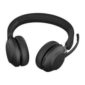 Jabra Evolve2 65, UC Stereo Auriculares Inalámbrico Diadema Oficina/Centro de llamadas USB tipo A Bluetooth Negro Jabra Evolve2 65, UC Stereo Auriculares Inalámbrico Diadema Oficina/Centro de llamadas USB tipo A Bluetooth Negro