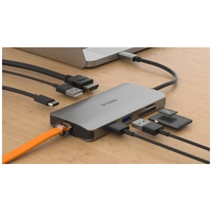 D-Link DUB-M810 base para portátil y replicador de puertos Alámbrico Thunderbolt 3 Plata D-Link DUB-M810 base para portátil y replicador de puertos Alámbrico Thunderbolt 3 Plata