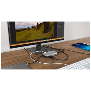i-tec Metal USB-C Nano Dock HDMI/VGA with LAN + Power Delivery 100 W