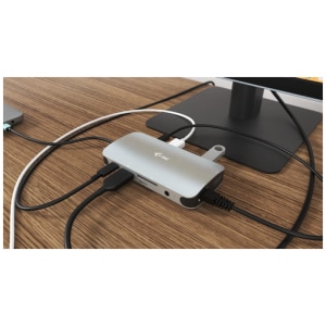 i-tec Metal USB-C Nano Dock HDMI/VGA with LAN + Power Delivery 100 W