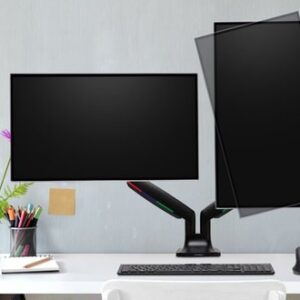 Kensington Brazo doble de monitor SmartFit® ajustable en altura con un toque Kensington Brazo doble de monitor SmartFit® ajustable en altura con un toque