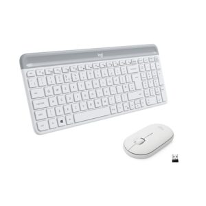 Logitech MK470 teclado Ratón incluido USB Español Blanco Logitech MK470 teclado Ratón incluido USB Español Blanco