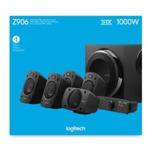 Logitech Z906 500 W Negro 5.1 canales Logitech Z906 500 W Negro 5.1 canales