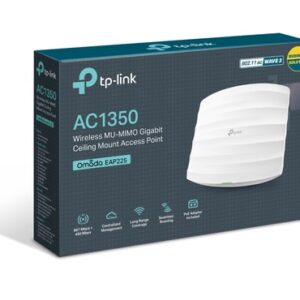 TP-Link EAP225 router inalámbrico Gigabit Ethernet Doble banda (2,4 GHz / 5 GHz) 4G Blanco