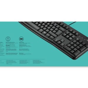 Logitech Keyboard K120 for Business teclado USB AZERTY Belga Negro
