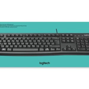 Logitech Keyboard K120 for Business teclado USB AZERTY Belga Negro
