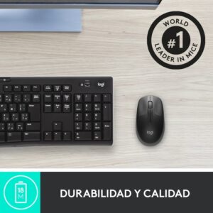 Logitech M190 ratón Ambidextro RF inalámbrico Óptico 1000 DPI Logitech M190 ratón Ambidextro RF inalámbrico Óptico 1000 DPI