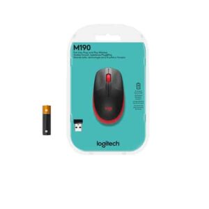 Logitech M190 ratón Ambidextro RF inalámbrico Óptico 1000 DPI