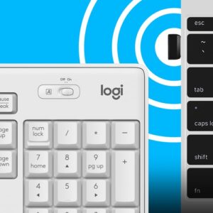 Logitech MK295 Silent Wireless Combo teclado Ratón incluido RF inalámbrico QWERTZ Suizo Blanco