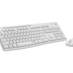 Logitech MK295 Silent Wireless Combo teclado Ratón incluido RF inalámbrico AZERTY Francés Blanco