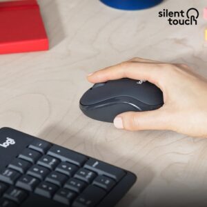 Logitech MK295 Silent Wireless Combo teclado Ratón incluido RF inalámbrico QWERTZ Suizo Grafito Logitech MK295 Silent Wireless Combo teclado Ratón incluido RF inalámbrico QWERTZ Suizo Grafito