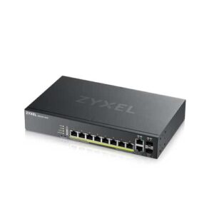 Zyxel GS2220-10HP-EU0101F switch Gestionado L2 Gigabit Ethernet (10/100/1000) Energía sobre Ethernet (PoE) Negro
