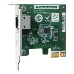 QNAP QXG-2G1T-I225 adaptador y tarjeta de red Interno Ethernet 2500 Mbit/s QNAP QXG-2G1T-I225 adaptador y tarjeta de red Interno Ethernet 2500 Mbit/s