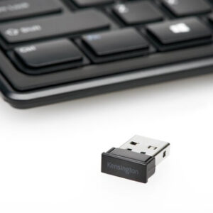 Kensington Slim Type Wireless Keyboard teclado RF inalámbrico QWERTY Español Negro Kensington Slim Type Wireless Keyboard teclado RF inalámbrico QWERTY Español Negro