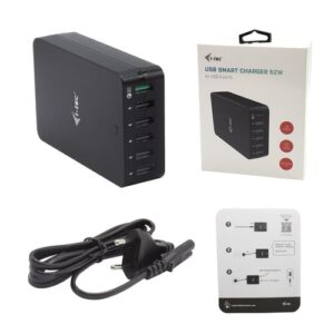 i-tec USB Smart Charger 6x USB-A Port 52W i-tec USB Smart Charger 6x USB-A Port 52W