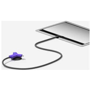 Logitech Swytch Transmisor y receptor de señales AV Negro, Violeta