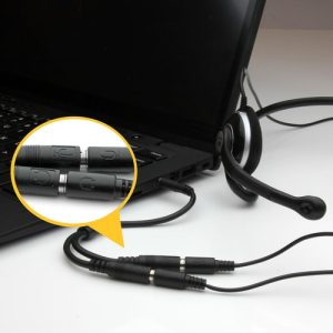 StarTech.com Adaptador de Auriculares con Micrófono Mini-Jack 3,5mm 4 pines a Conectores Separados de Auriculares y de Micrófono - M a 2xH StarTech.com Adaptador de Auriculares con Micrófono Mini-Jack 3,5mm 4 pines a Conectores Separados de Auriculares y de Micrófono – M a 2xH