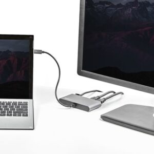 StarTech.com Thunderbolt 3-minidockningsstation - bärbar TB3-dockningsstation för dubbelskärm med HDMI 4K 60 Hz - 2x USB-A-hubb (3.2/2.0) och GbE - 28 cm inbyggd kabel - TB3-multiportadapter för bärbara datorer - Mac/Windows StarTech.com Thunderbolt 3-minidockningsstation – bärbar TB3-dockningsstation för dubbelskärm med HDMI 4K 60 Hz – 2x USB-A-hubb (3.2/2.0) och GbE – 28 cm inbyggd kabel – TB3-multiportadapter för bärbara datorer – Mac/Windows