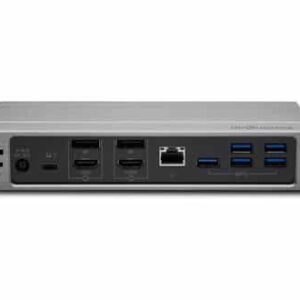 Kensington Replicador de puertos híbrido 4K dual Thunderbolt™ 3 y USB-C SD5600T con 96 W de PD: Win/Mac