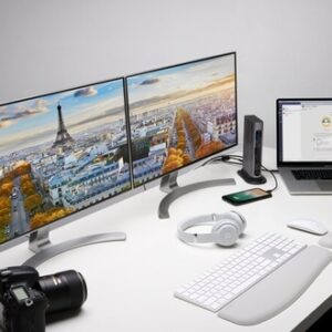 Kensington Replicador de puertos híbrido 4K dual Thunderbolt™ 3 y USB-C SD5600T con 96 W de PD: Win/Mac