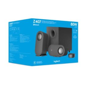 Logitech Z407 40 W Grafito 2.1 canales Logitech Z407 40 W Grafito 2.1 canales
