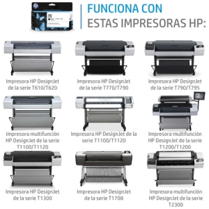 HP Cartucho de tinta gris 72 de 130 ml