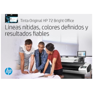 HP Cartucho de tinta gris 72 de 130 ml