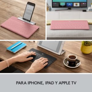 Logitech Keys-To-Go Rosa Bluetooth Español