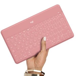 Logitech Keys-To-Go Rosa Bluetooth Español