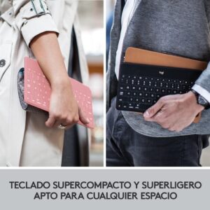 Logitech Keys-To-Go Rosa Bluetooth Español