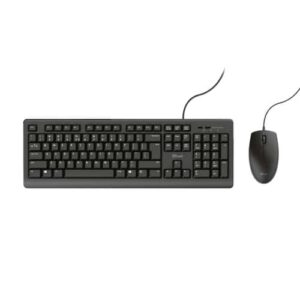 Trust TKM-250 teclado Ratón incluido USB Español Negro