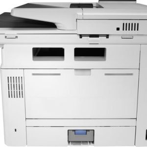 HP LaserJet Enterprise Impresora multifunción M430f, Blanco y negro, Impresora para Empresas, Imprima, copie, escanee y envíe por fax, AAD de 50 hojas; Impresión a doble cara; Escaneado a doble cara; Impresión desde USB frontal; Tamaño compacto; Energéticamente eficiente; Gran seguridad Imprima