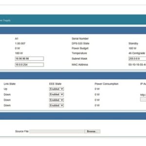 D-Link DPS-520 adaptador e inyector de PoE Ethernet rápido, Gigabit Ethernet D-Link DPS-520 adaptador e inyector de PoE Ethernet rápido, Gigabit Ethernet
