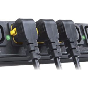 APC APDU9981EU3 unidad de distribución de energía (PDU) 24 salidas AC 0U Negro