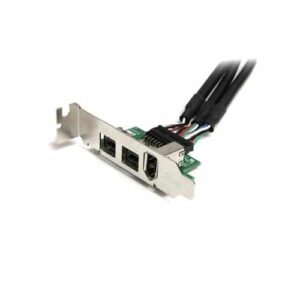StarTech.com Adaptador Tarjeta Mini PCI Express PCIe FireWire 2 Puertos 1394b FW800 1 Puerto 1394a FW400 StarTech.com Adaptador Tarjeta Mini PCI Express PCIe FireWire 2 Puertos 1394b FW800 1 Puerto 1394a FW400
