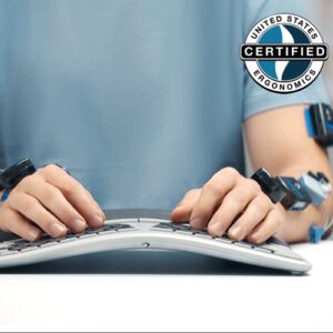 Logitech Ergo K860 teclado RF Wireless + Bluetooth Inglés Grafito