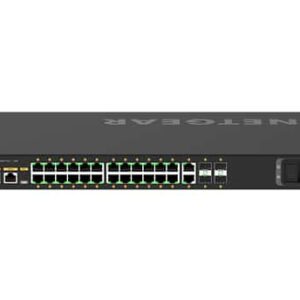 NETGEAR GSM4230P-100EUS switch Gestionado L2/L3 Gigabit Ethernet (10/100/1000) Energía sobre Ethernet (PoE) 1U Negro NETGEAR GSM4230P-100EUS switch Gestionado L2/L3 Gigabit Ethernet (10/100/1000) Energía sobre Ethernet (PoE) 1U Negro