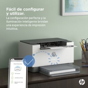 HP LaserJet Impresora M209dw, Blanco y negro, Impresora para Home y Home Office, Estampado, Impresión a doble cara; Tamaño compacto; Energéticamente eficiente; Wi-Fi de banda dual