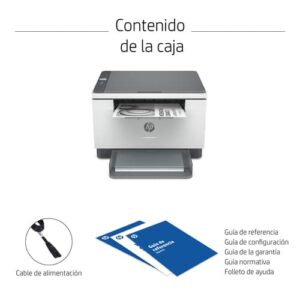 HP LaserJet Impresora multifunción M234dw, Blanco y negro, Impresora para Oficina pequeña, Impresión, copia, escáner, Escanear a correo electrónico; Escanear a PDF; Tamaño compacto; Energéticamente eficiente; Impresión rápida a doble cara; Wi-Fi de banda dual HP LaserJet Impresora multifunción M234dw, Blanco y negro, Impresora para Oficina pequeña, Impresión, copia, escáner, Escanear a correo electrónico; Escanear a PDF; Tamaño compacto; Energéticamente eficiente; Impresión rápida a doble cara; Wi-Fi de banda dual