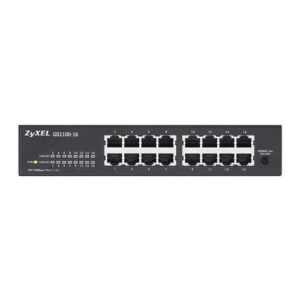Zyxel GS1100-16 No administrado Gigabit Ethernet (10/100/1000) Zyxel GS1100-16 No administrado Gigabit Ethernet (10/100/1000)