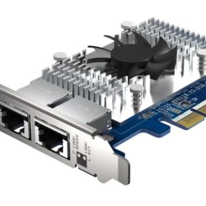 QNAP QXG-10G2T-X710 adaptador y tarjeta de red Interno Ethernet 1000 Mbit/s