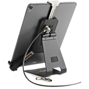 StarTech.com Soporte Seguro para Tablet con Cable de Seguridad con Candado K-Slot - Base para Tablets de 7,9 a 13 Pulgadas - Soporte Universal Ajustable de Sobremesa para Tablet - Soporte Antirrobo StarTech.com Soporte Seguro para Tablet con Cable de Seguridad con Candado K-Slot – Base para Tablets de 7,9 a 13 Pulgadas – Soporte Universal Ajustable de Sobremesa para Tablet – Soporte Antirrobo