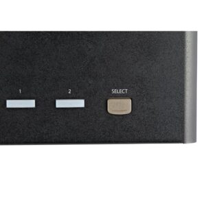 StarTech.com Switch Conmutador KVM de 2 Puertos DisplayPort 1.2 para 4 Monitores - DP HDR UHD 4K de 60Hz - Hub Ladrón de 2 Puertos USB 3.0 (5Gbps) - 4 Puertos USB 2.0 HID - Audio - Hotkeys StarTech.com Switch Conmutador KVM de 2 Puertos DisplayPort 1.2 para 4 Monitores – DP HDR UHD 4K de 60Hz – Hub Ladrón de 2 Puertos USB 3.0 (5Gbps) – 4 Puertos USB 2.0 HID – Audio – Hotkeys