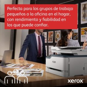 Xerox C235 A4 22 ppm Inalámbrica Copia/impresión/escaneado/fax PS3 PCL5e/6 ADF 2 bandejas Total 251 hojas Xerox C235 A4 22 ppm Inalámbrica Copia/impresión/escaneado/fax PS3 PCL5e/6 ADF 2 bandejas Total 251 hojas